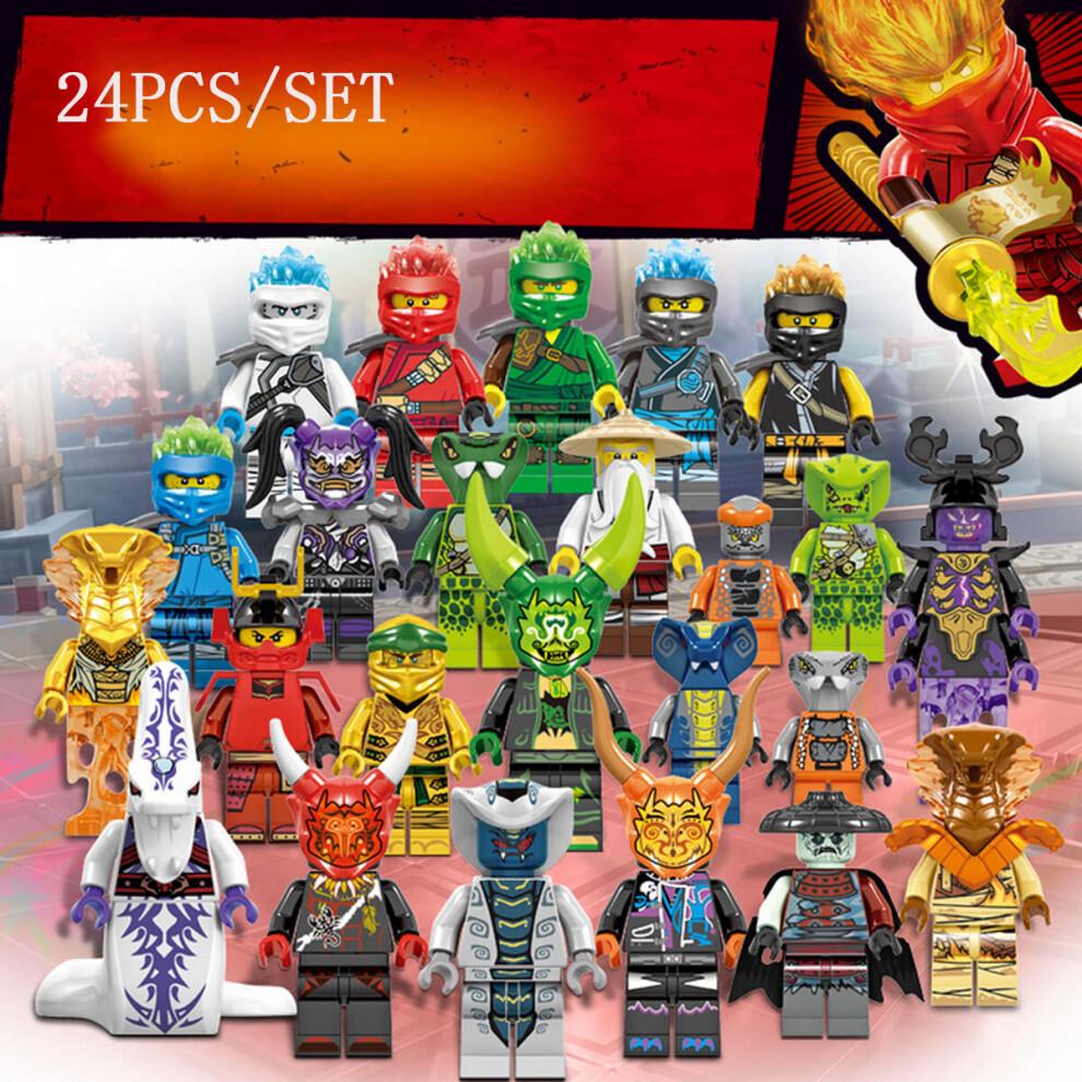 24 ШТ. Конструктор Ninjago Строительные Блоки Детская Игрушка