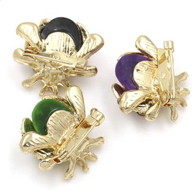 Мультяшный Жук Брошь Студент Милая Брошь Животное Красочные Маленькая Божья Коровка Брошь Насекомое