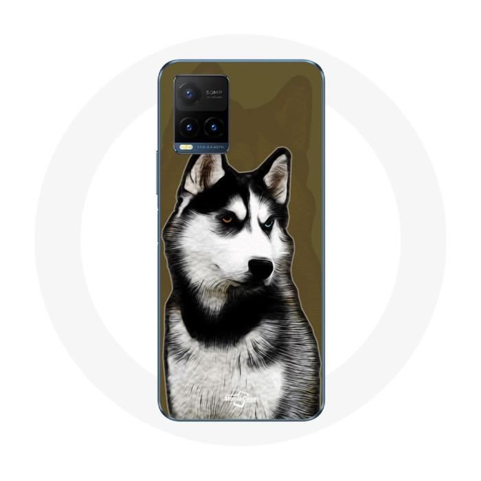 Coque pour Vivo Y21s 2021 / Y21 2021 Husky de Sibérie