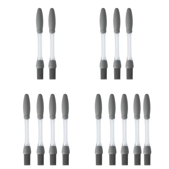 Silicone Oil Brush Basting Pastry Brush Heat Resistant Butter Sauce Brush Kitchen Gadget for BBQ Grilling Baking