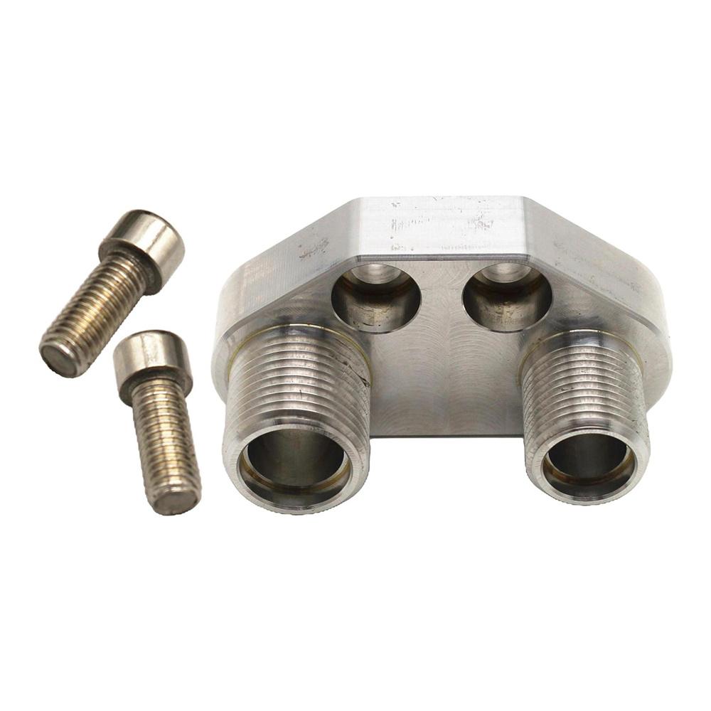 Air Compressor Connector Billet Aluminum Adapter Fittings For Sanden SD7B10 7176