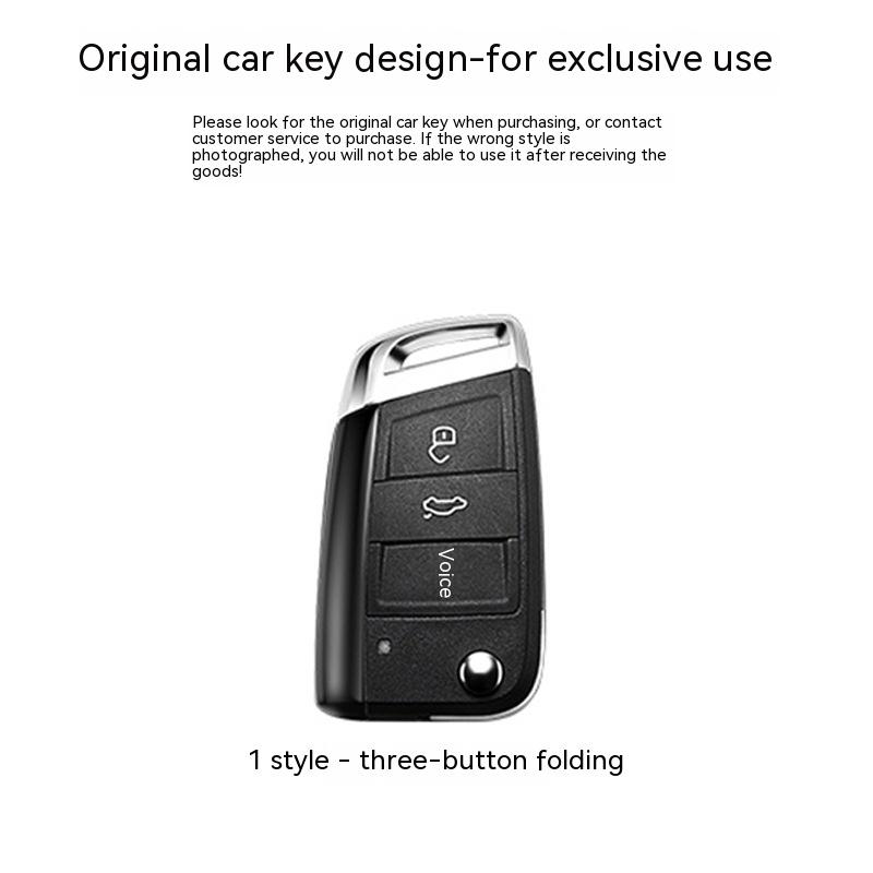 Применимо17 18Volkswagen PassatPassatCar Чехол для ключей с пряжкой