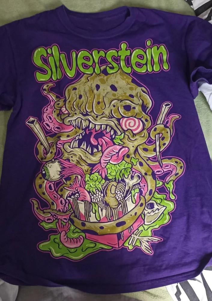 Редкая Коллекция Серебряный Браслет Сердце от Silverstein Подарок Для Фанатов S to 5XL Футболка QA1550 Унисекс Футболка