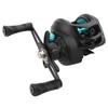 AK Plastic/Metal Wire Cup 7.2:1 High Speed Fishing Reel Left and Right Hand Bait Casting Reel Braking System 8kg Puller Magnetic Brake