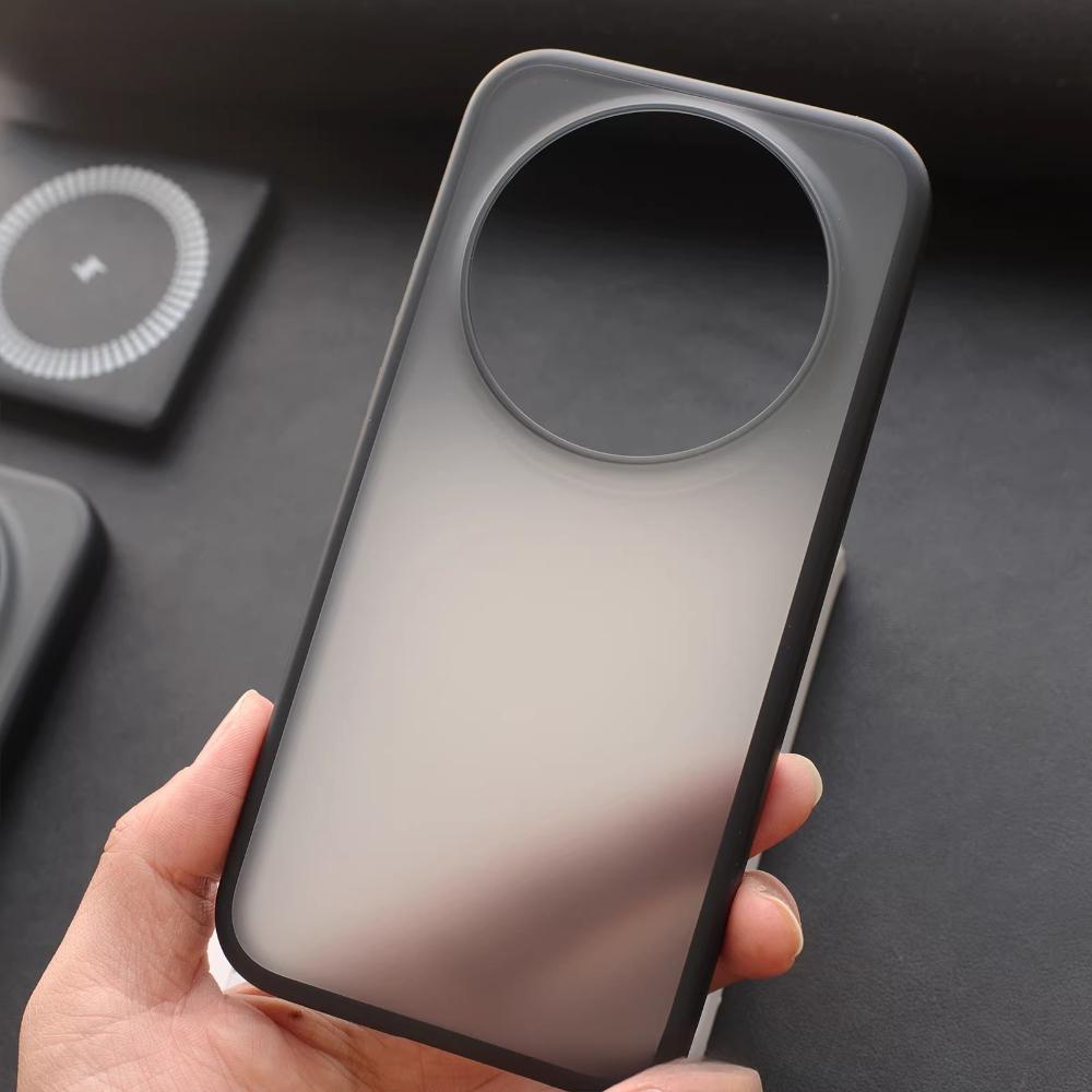Чехол для Xiaomi 17 Ultra Новый Матовый Прозрачный Магнитный Нескользящий Защитный Задняя Крышка Телефона Для Xiaomi 17 Ultra Корпус Ударопрочный Бампер