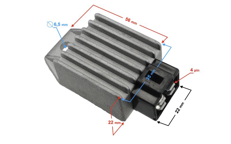 Regulator Napięcia Skuter 4T