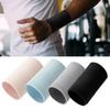 1 Pair Of Sports Wrist Guards For Men's And Women's Fitness, Breathable, Sweat Absorbing, Volleyball, Basketball, Badminton, Knitted, Soft Wrist Cover
