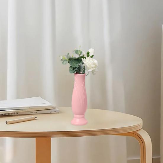 Легкая ваза для цветов, устойчивая к падениям, привлекательное современное настольное украшение
