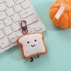 Charm Plush Bread Keychain Toast Bread Bread Keyring Plush Food Toy Cute Key Chain  Children's Kids