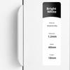 Hidden Handle for Wardrobe & Kitchen Cabinets, Long Furniture Door Pulls, Sleek  Drawer Handles Modern Minimali Black Gold White