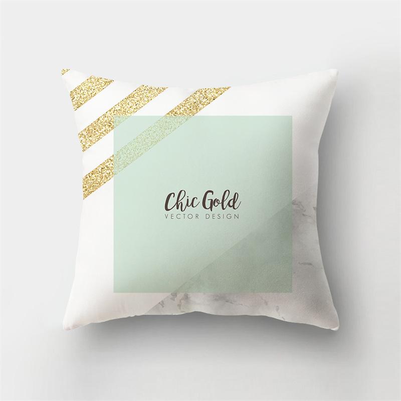 45x45 см наволочка с абстрактным геометрическим принтом, мраморная наволочка, полиэстер, короткий плюшевый лоскутный диван, домашний декор, наволочка