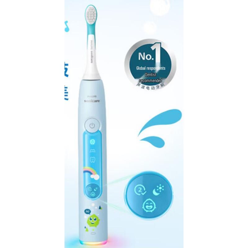 Philips Электрическая зубная щетка Sonicare Kids HX5232 вилка CN (адаптер в комплекте)