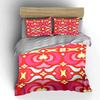 Vibrant retro floral symphony Bedding sets Duvet covers Pillowcases(1* Duvet Cover 2* Pillowcases without duvet insert)
