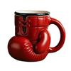 Boxing Glove Coffee Mug Coffee Cup with Stainless Steel Liner 12oz Gloves Shaped Tea Cup Novelty Gift for Fight Fans