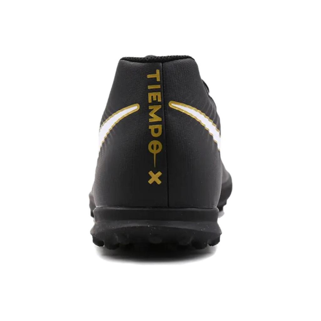 Nike TiempoX Rio 4 Удобные Универсальные Футбольные Бутсы Мужские кроссовки Черные 897770-002