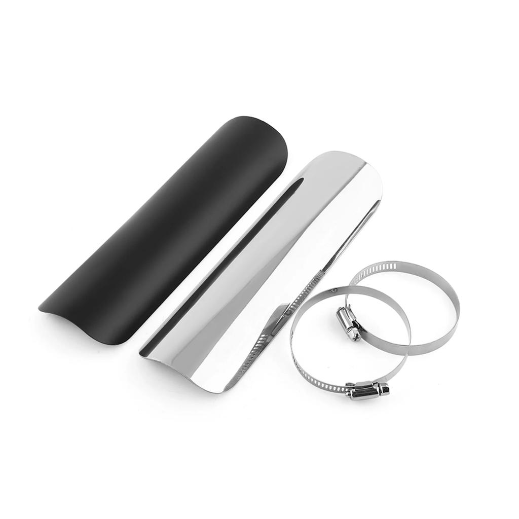 Универсальный мотоциклетный тепловой экран выхлопной трубы Прямая крышка глушителя