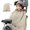 Bicycle Blanket for Perfect for Carrying a Baby or Carrying a Warm or Easy To and Windproof Viaggio+ 5-Way Kids, Carrier, Poncho, Cape, Attach,