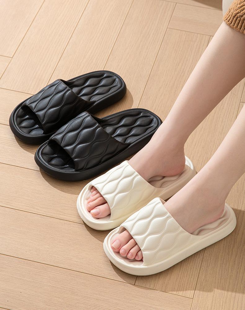 В наличии Супер мягкие тапочки женские домашние и летние бесшумные мужские тапочки противоскользящие тапочки для ванной комнаты из ЭВА для пар