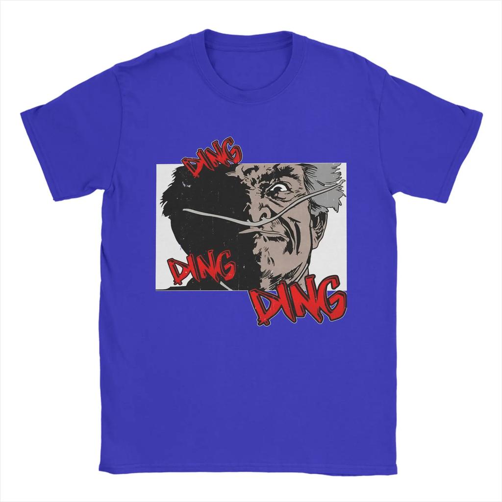 Men's T-Shirts Don Hector Ding Ding Novelty Pure Cotton Tee Shirt Short Sleeve Breaking Bad T Shirt Crewneck Tops Printed