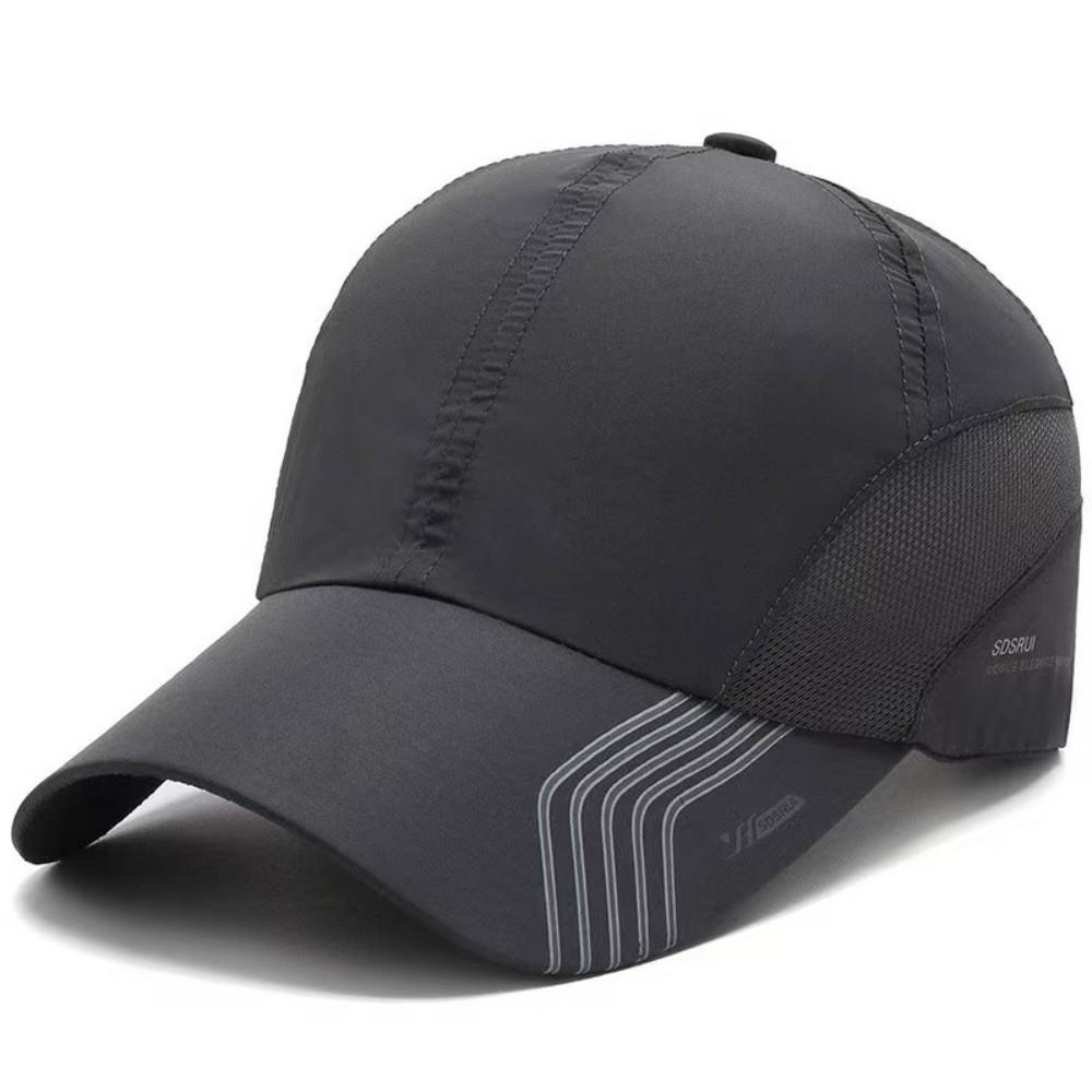 Quick-drying Baseball Cap Adjustable Dad Hat Casual Fishing Hats Men Women
