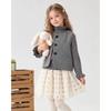 Girls Stylish Woolen Vest and Autumn Outfit Set
