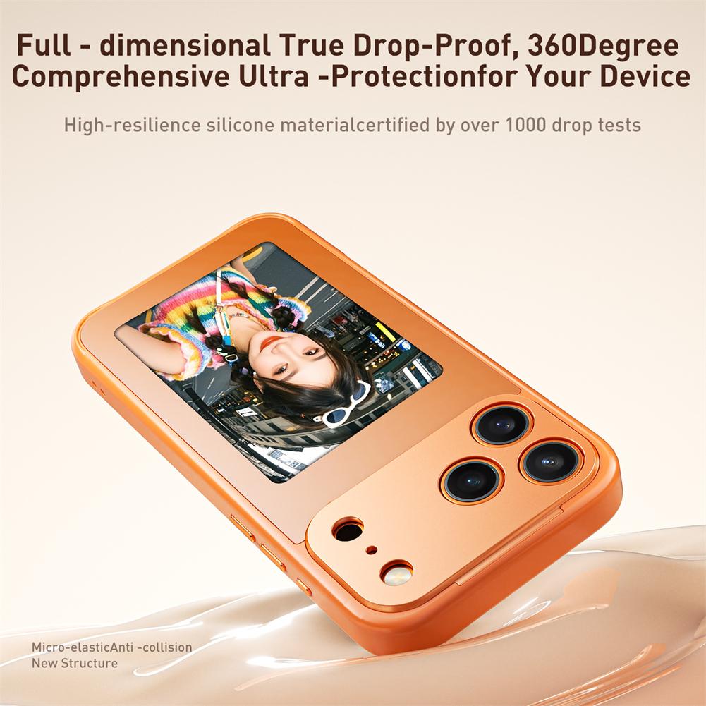 Чехлы для телефонов с функцией NFC и искусственным интеллектом для iPhone 17 Pro Max, чернильный экран, сделай сам, роскошный дисплей с электронными чернилами, настраиваемый чехол для телефона