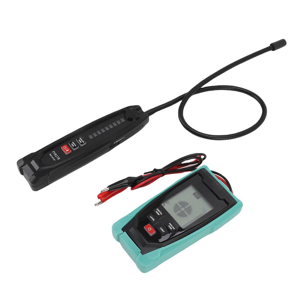 Underground Wire Locator Adjustable Sensitivity Digital Analog Buried Wire Tracer Cable Break Detector