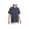 Sportswear Essentials Premium Washed Loose Casual Short Sleeve T-Shirt With Dropped Shoulders Men Tops Dark-Teal FZ5384-410