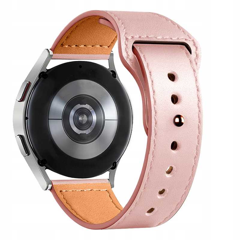 Sc Classy Leather Strap 22Mm Pink