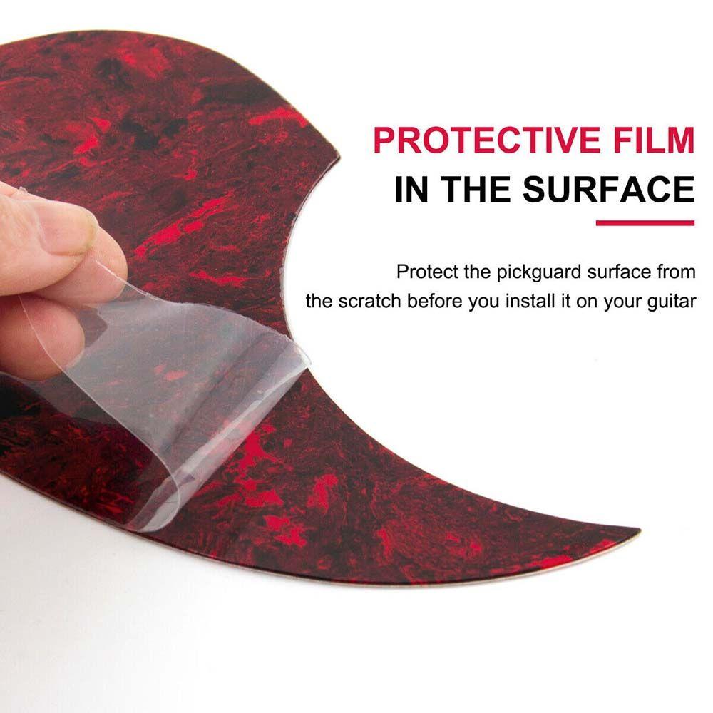 Accessories Self-adhesive Sticker Guitar Pickguard Folk Acoustic Pick Guard Scratch Plate
