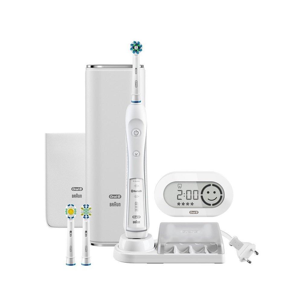 Braun Oral-B Platinum White Electric Toothbrush with Smartphone App, White, D365356WH