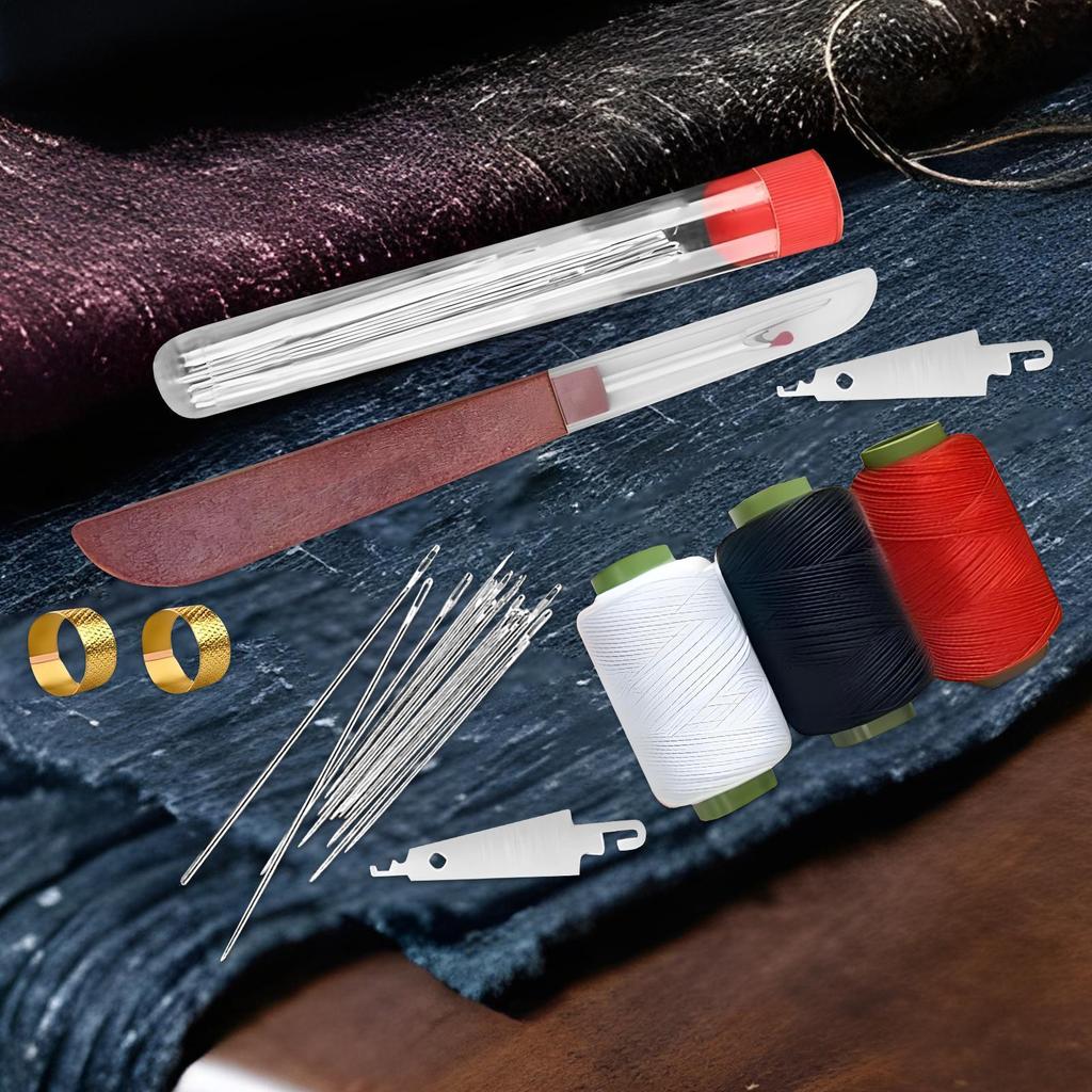 Portable 37 Pieces Sewing Tool Set Multifunctional Needle And Thread Tools Used For Repairing And Handmade Travel Sewing Tools