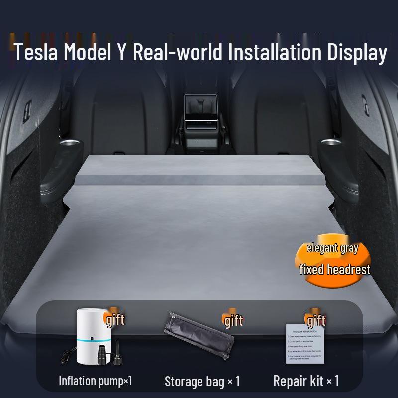 Надувной матрас для автомобиля Tesla Model Y для заднего сиденья и багажника, для кемпинга
