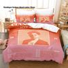 Cian Ducrot Pattern Bedding Set 3pcs Duvet Cover Pillowcase Lightweight Microfiber Bed Linen Home Bedroom Decor For Music Fans