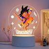 Серия Ночников Dragon Ball Анимационные Фигурки 3D Украшения Мультяшный Персонаж Goku Настольная Лампа Декор Стола Рождественские Подарки