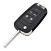 Складной ключ-брелок с 5 кнопками для Chevrolet Camaro Cruze Equinox Impala Spark Sonic Volt 315 МГц/433 МГц Чип ID46 Необрезанное лезвие
