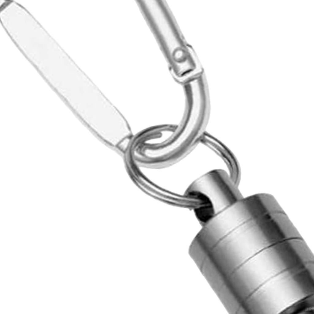 Карабиновый зажим, металлический держатель для гамаков, альпинистских качелей, синий