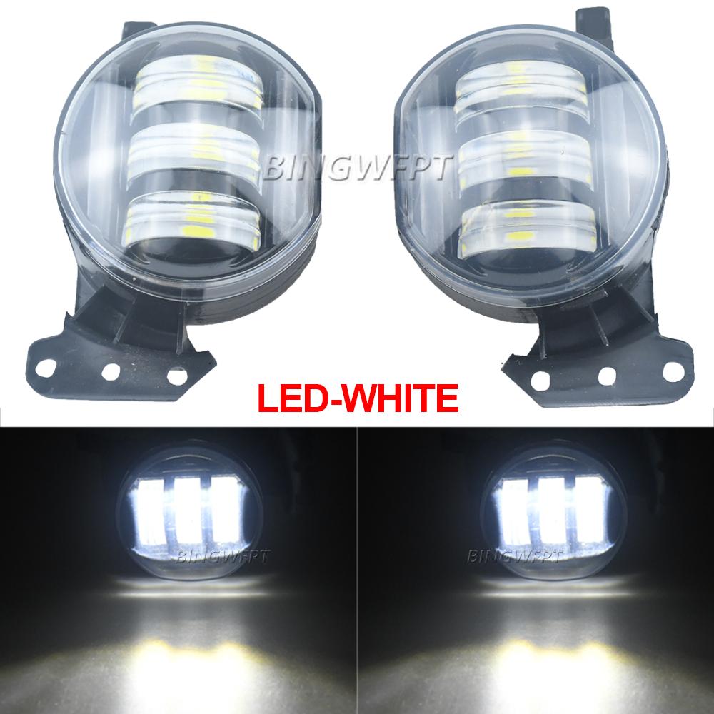 Pair 63176910792 63176910791 Fog Lamp For BMW 5 Series E60 525i 530d 535d LCI M SPORT 2004 - 2008 Car Front Bumper LED Fog Light