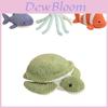 Плюшевая игрушка морское животное черепаха из мягкого короткого плюша для детей для коллекции подарок