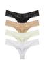 Thong Panties, 4 Pieces Anabel Arto (82416)