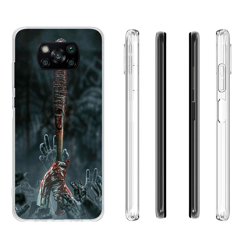 Negan The Walking Dead Phnoe Case for Xiaomi Poco X5 X6 X7 Pro X4 Gt F7 Ultra M8 M7 Redmi 15C 15 13C 13 12C 12 Unique Cover Coqu