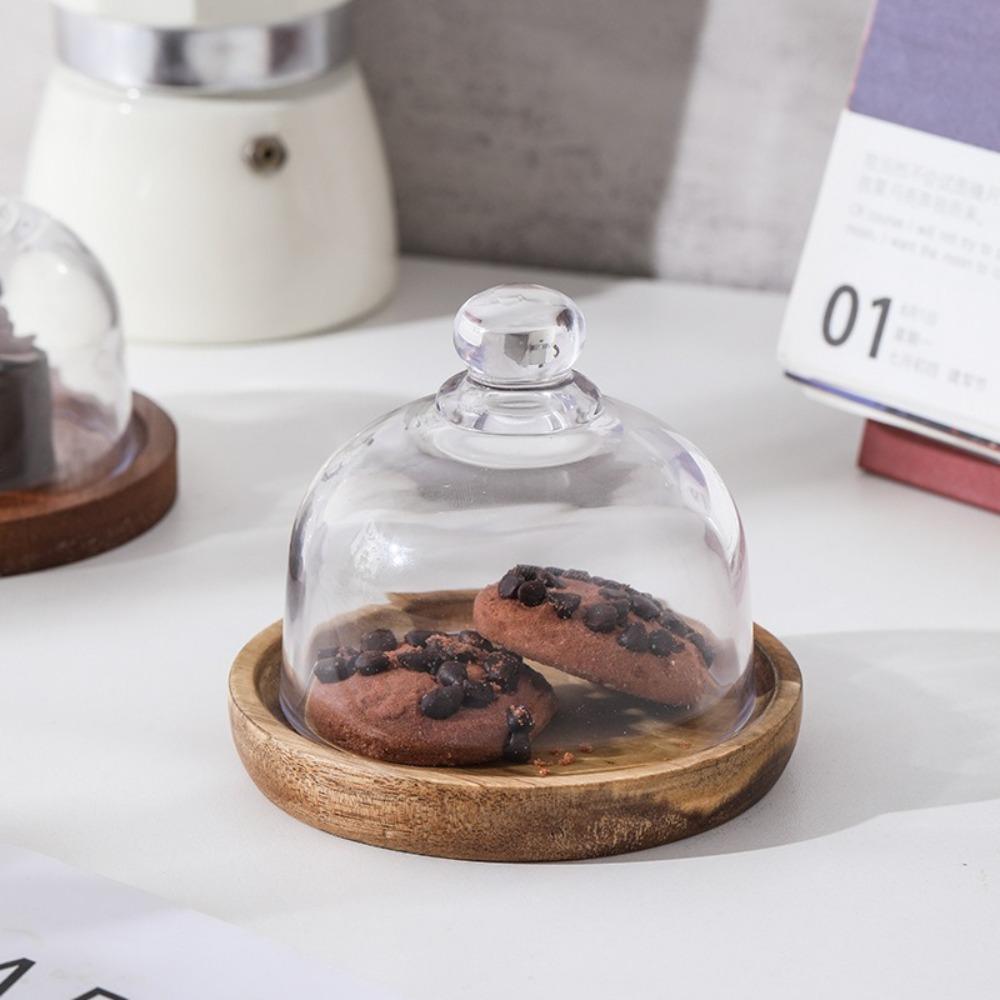 Деревянная подставка Блюдо для торта Мини-контейнеры для еды Новый органайзер для хранения закусок для фруктов конфет