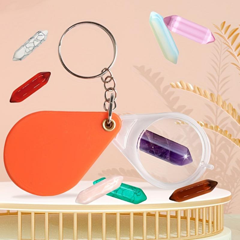 Кристальный Адвент-календарь 2024 24-дневный календарь обратного отсчета Драгоценные камни Адвент-календарь для любителей кристаллов Кристаллы Ожерелье Обратный отсчет