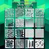 Набор трафаретов для рисования DIY, 24 шт., весенняя цветочная тематика