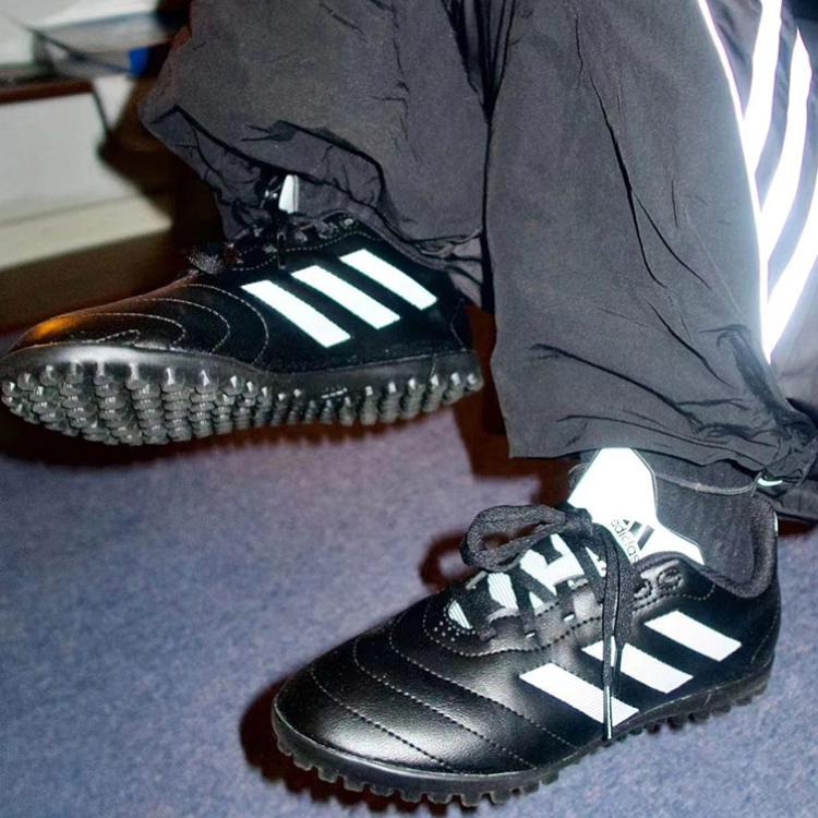 Adidas Goletto 7 Simple Comfortable Shock Absorbing Durable Low Top Kids Soccer Shoes Kids Soccer Shoes Black HP3061