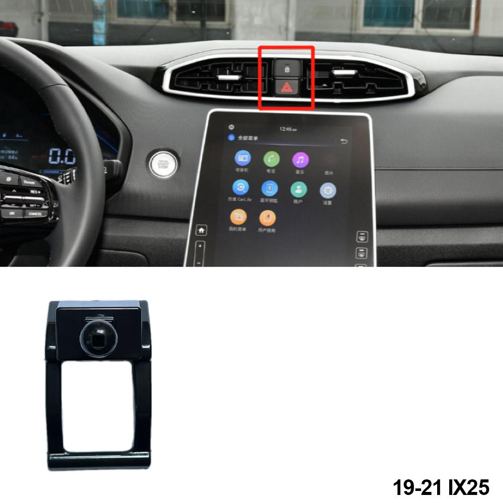 Автомобильный держатель для телефона, подставка, специальный кронштейн, автомобильная фиксированная база для Hyundai Elantdra Tucson IX35 IX25 Sonata Santa Verna