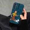 Собака Приключения Тинтина Чехол для телефона Samsung S25, S24, S21, S22, S23, S30, Ultra, S20, Plus, Fe, Note, 10, 9, 5G Черный Чехол
