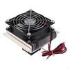 DC 12V Mini Air Conditioner Heat Sink Fan for Small Space Cooling