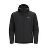 Arcteryx Мужская легкая толстовка с капюшоном Kyanite Черная 9641 Bk