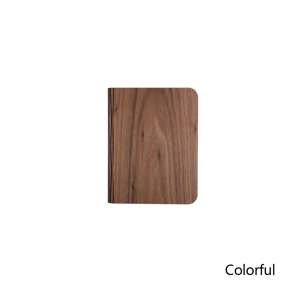 Светодиодный деревянный светильник для книг 3D креативный USB перезаряжаемый магнитный ночник складная светящаяся книга для детей подарок на день рождения Рождество